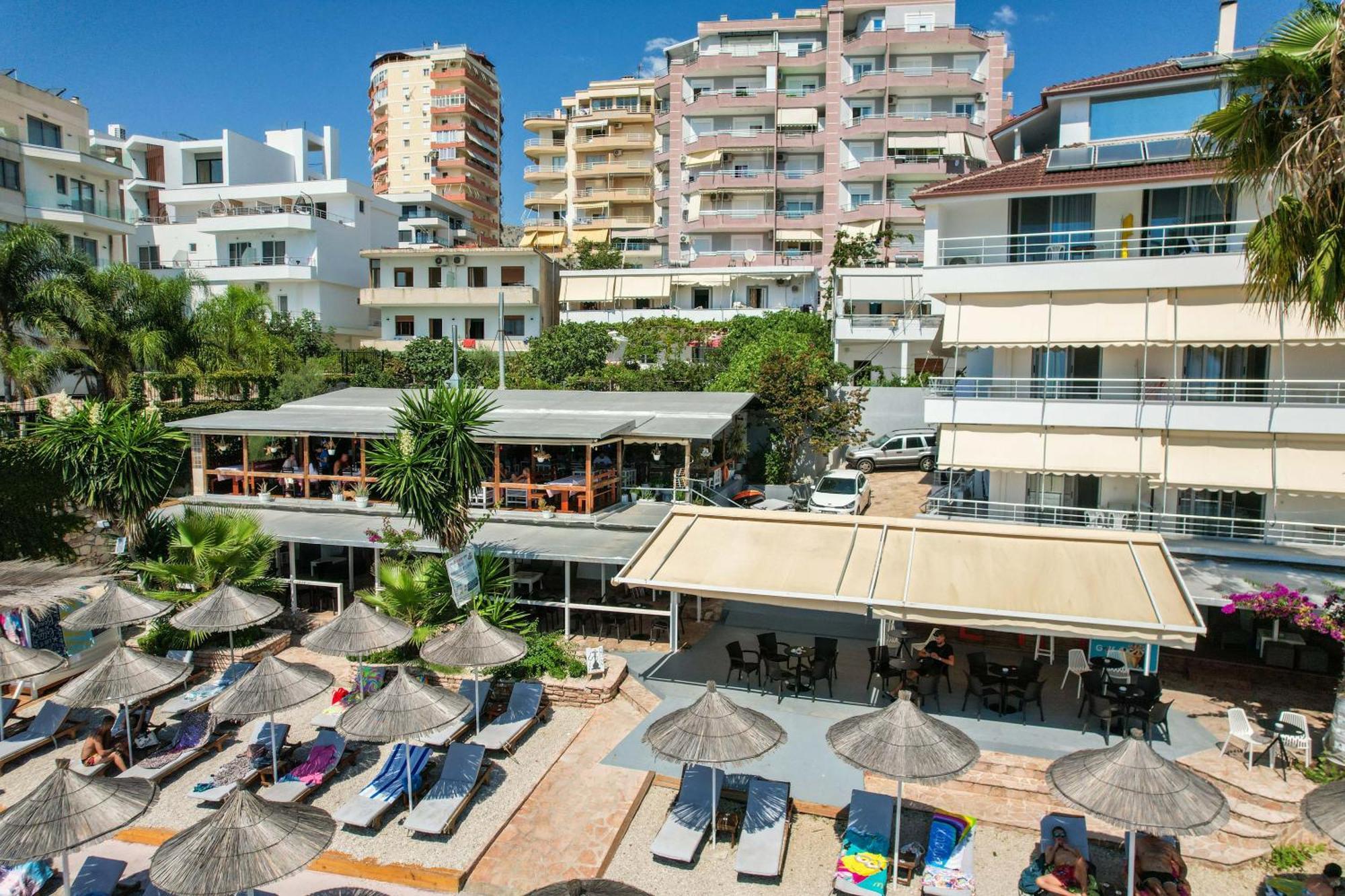 Vila Era Beach Sarandë Exteriör bild