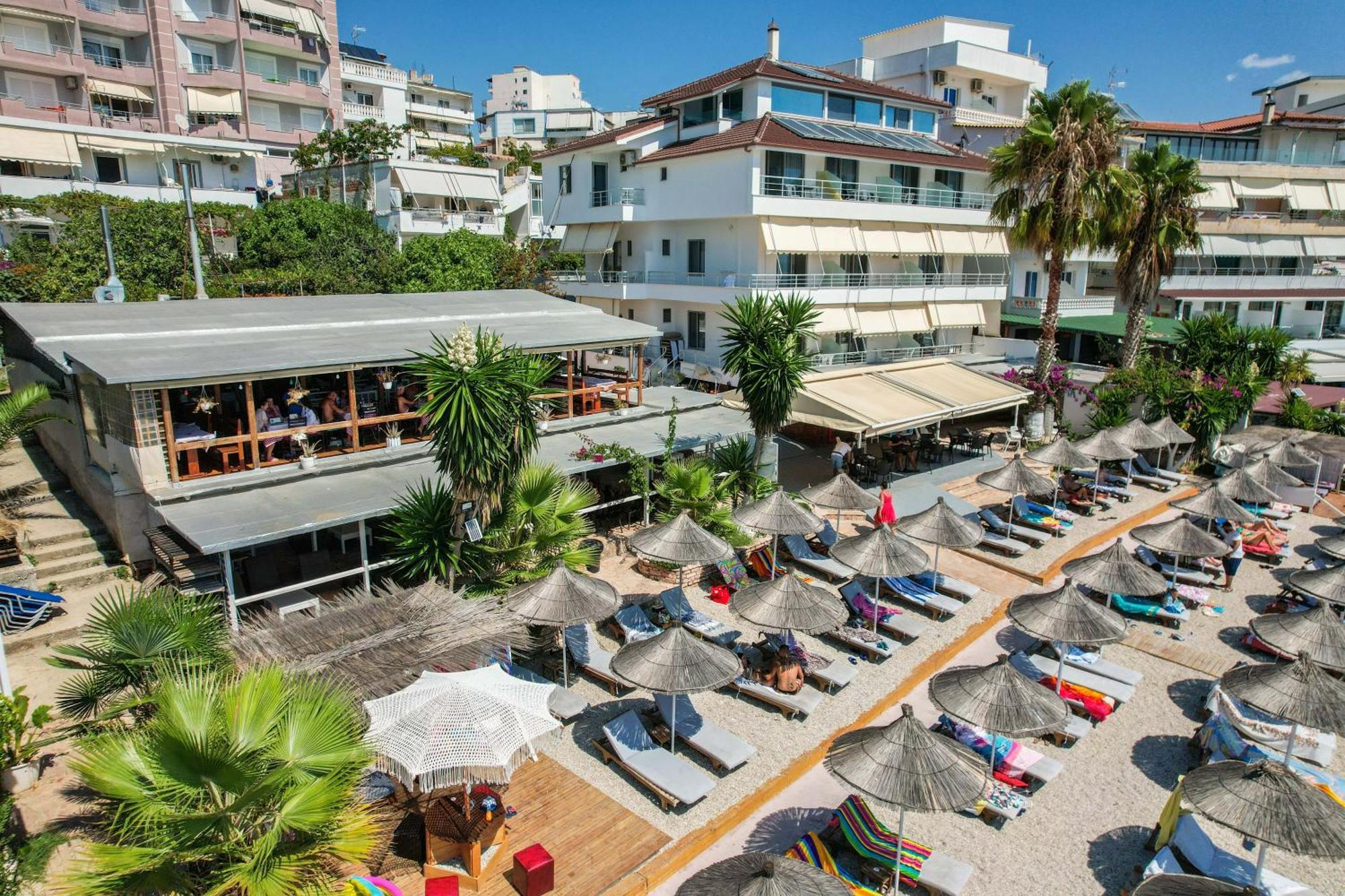 Vila Era Beach Sarandë Exteriör bild