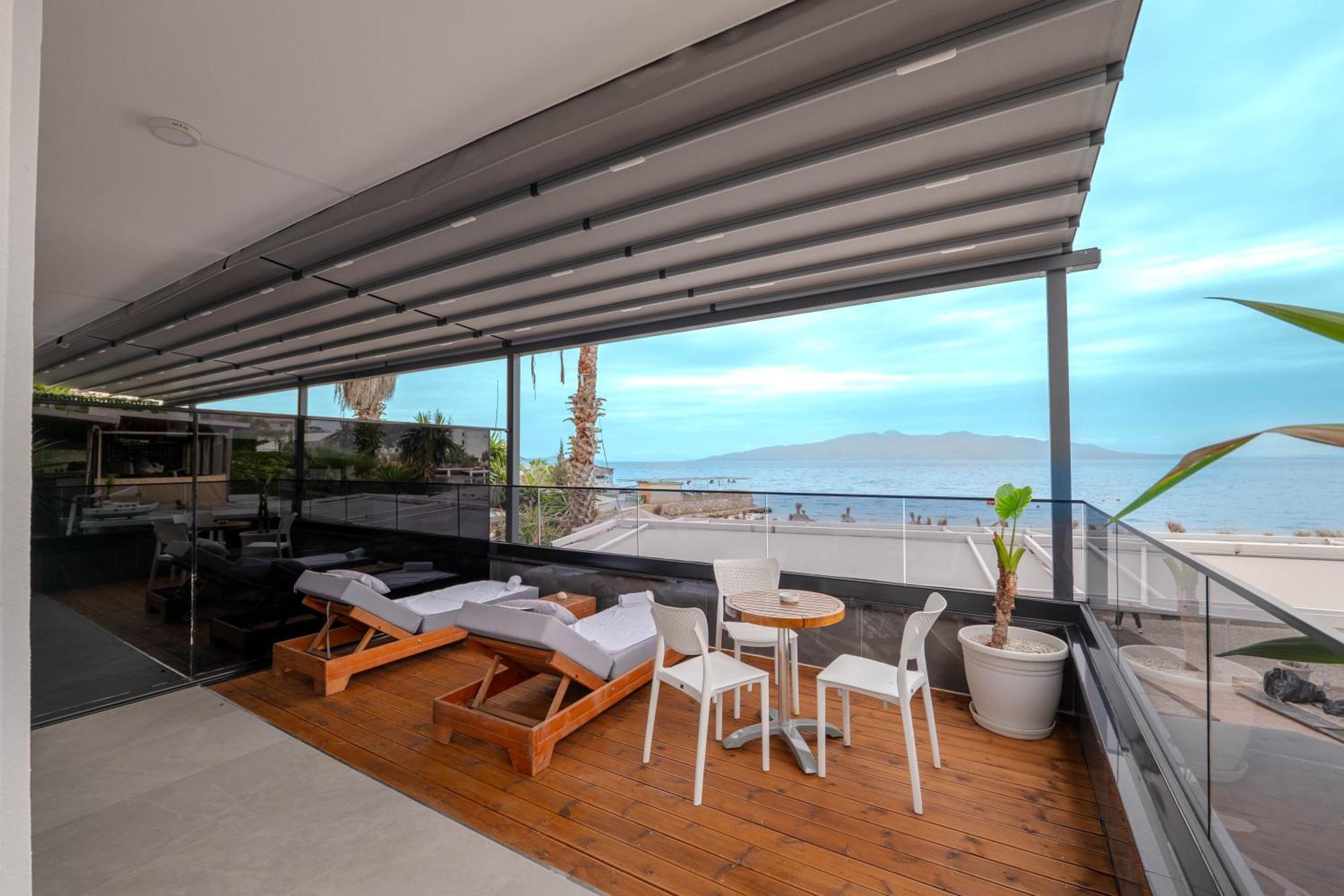 Vila Era Beach Sarandë Exteriör bild