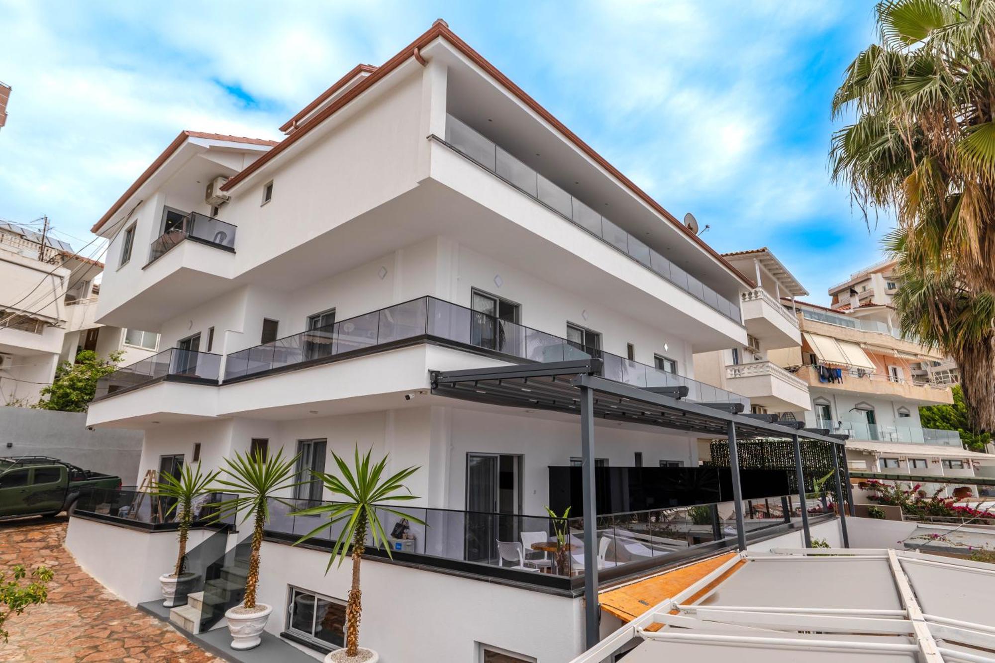 Vila Era Beach Sarandë Exteriör bild